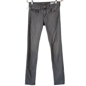 Rag & Bone Women's Size 26 Iron Gray Skinny Jeans Cotton Blend 28” Inseam